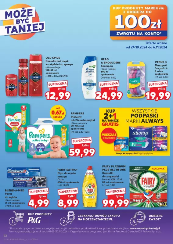 Kaufland - gazetka promocyjna Katalog Marek  do środy 06.11 - strona 22