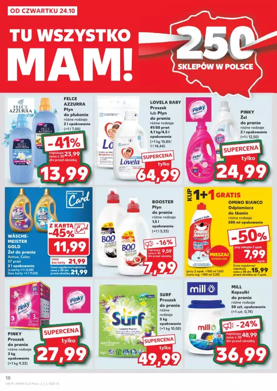 Kaufland - gazetka promocyjna Katalog Marek  do środy 06.11 - strona 18