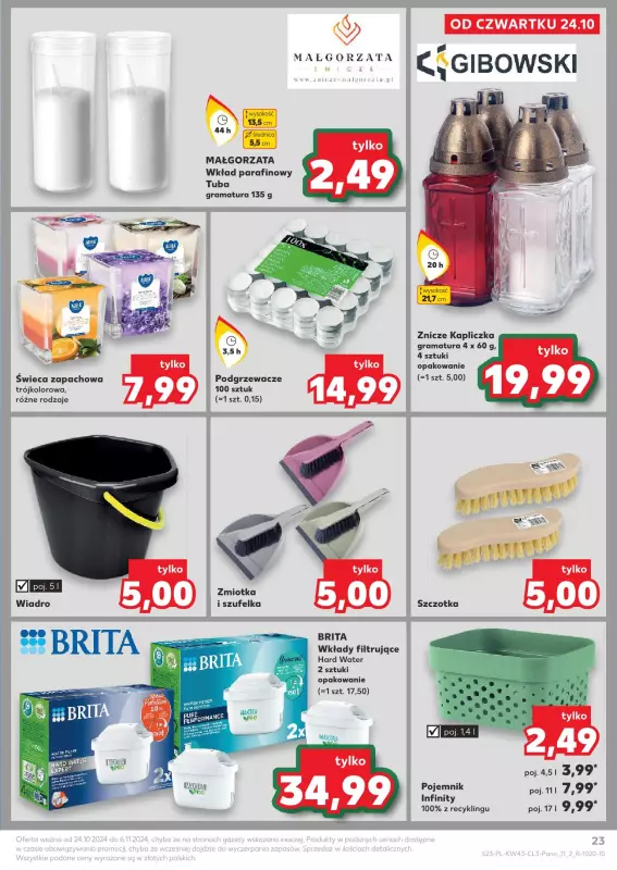 Kaufland - gazetka promocyjna Katalog Marek  do środy 06.11 - strona 23