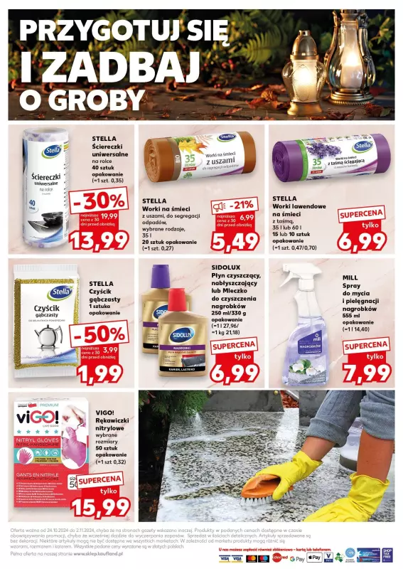 Kaufland - gazetka promocyjna Oferta Kaufland - Znicze  do soboty 02.11 - strona 12