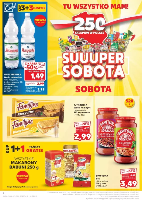 Kaufland - gazetka promocyjna Oferta Kaufland  do środy 06.11 - strona 4