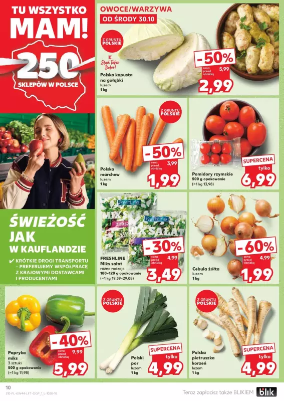 Kaufland - gazetka promocyjna Oferta Kaufland  do środy 06.11 - strona 10