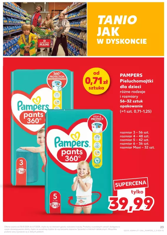 Kaufland - gazetka promocyjna Oferta Kaufland  do środy 06.11 - strona 23