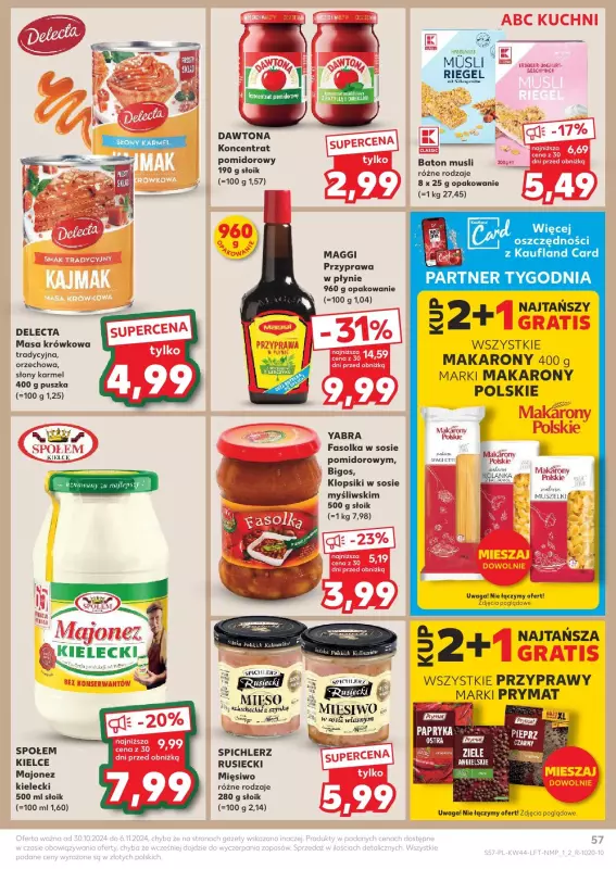 Kaufland - gazetka promocyjna Oferta Kaufland  do środy 06.11 - strona 57