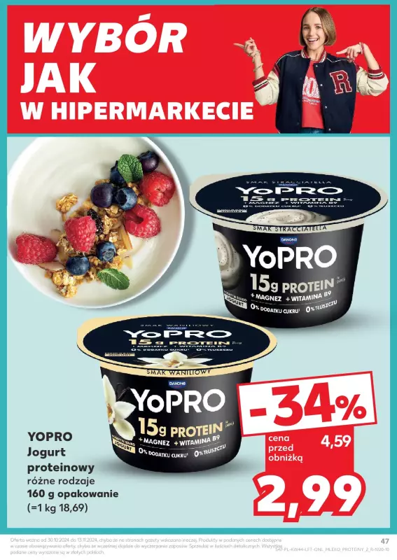 Kaufland - gazetka promocyjna Oferta Kaufland  do środy 06.11 - strona 47