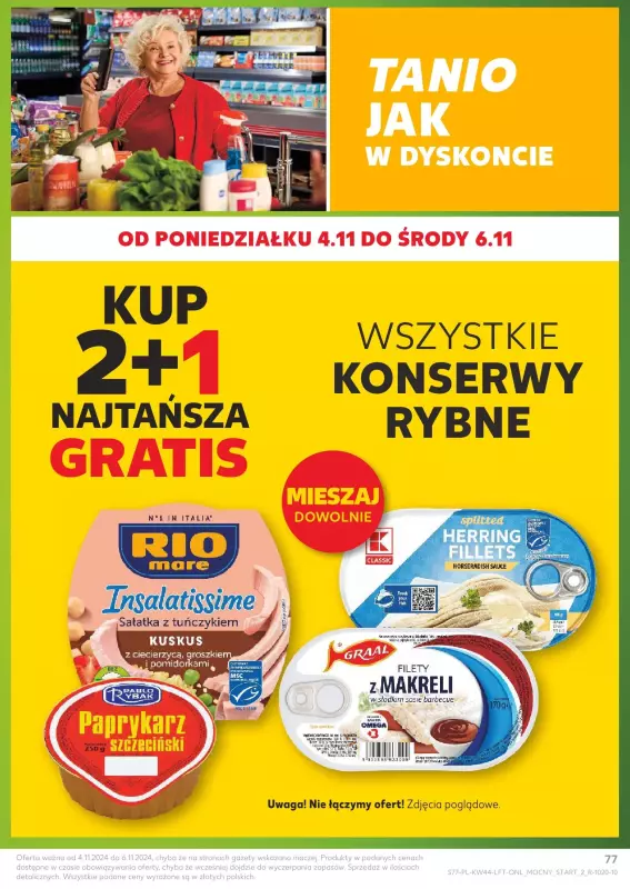 Kaufland - gazetka promocyjna Oferta Kaufland  do środy 06.11 - strona 77