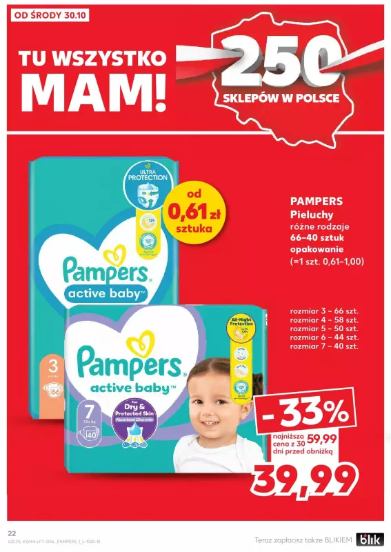 Kaufland - gazetka promocyjna Oferta Kaufland  do środy 06.11 - strona 22