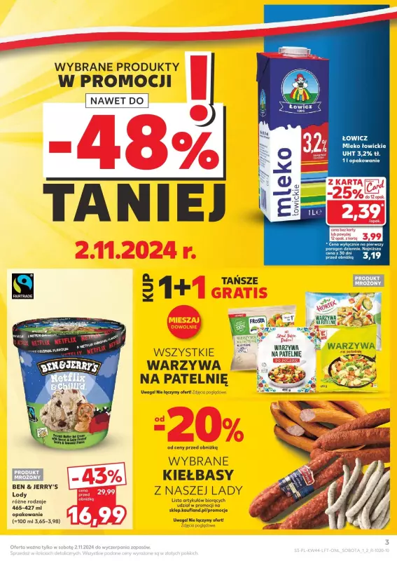 Kaufland - gazetka promocyjna Oferta Kaufland  do środy 06.11 - strona 3