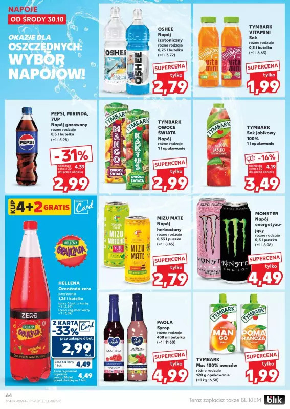 Kaufland - gazetka promocyjna Oferta Kaufland  do środy 06.11 - strona 64