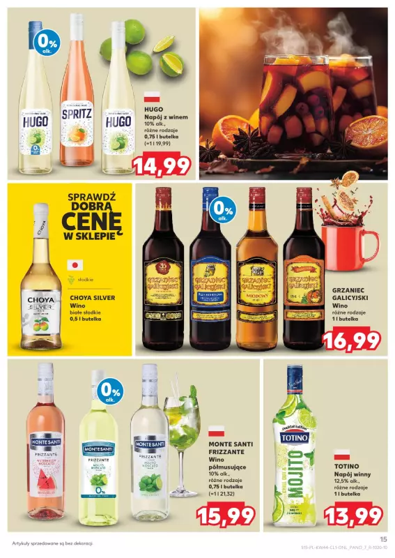 Kaufland - gazetka promocyjna Barek Kauflandu  do środy 13.11 - strona 15