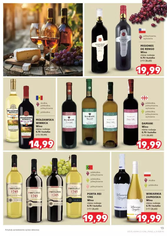 Kaufland - gazetka promocyjna Barek Kauflandu  do środy 13.11 - strona 13