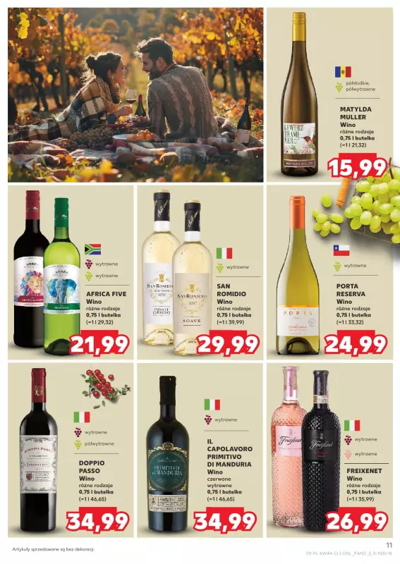 Kaufland - gazetka promocyjna Barek Kauflandu  do środy 13.11 - strona 11