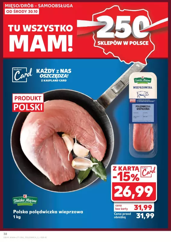 Kaufland - gazetka promocyjna Oferta Kaufland od środy 30.10 do środy 06.11 - strona 38