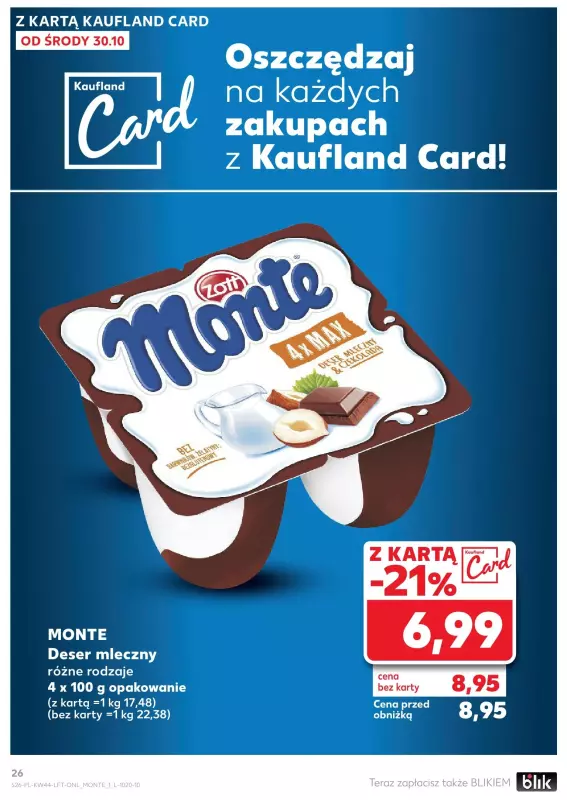 Kaufland - gazetka promocyjna Oferta Kaufland od środy 30.10 do środy 06.11 - strona 26