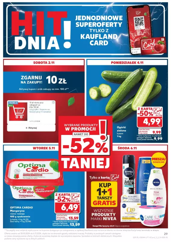 Kaufland - gazetka promocyjna Oferta Kaufland od środy 30.10 do środy 06.11 - strona 29