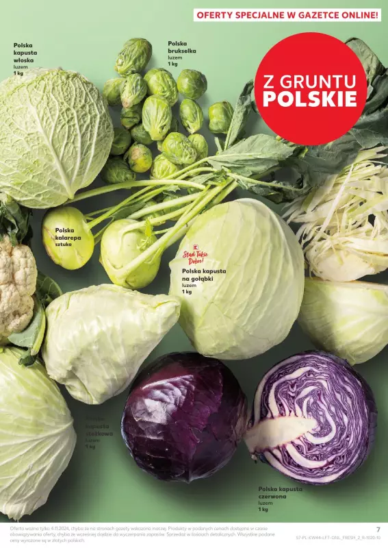 Kaufland - gazetka promocyjna Oferta Kaufland od środy 30.10 do środy 06.11 - strona 7