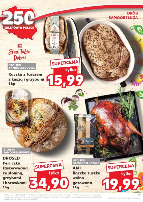 Kaufland - gazetka promocyjna Oferta Kaufland od środy 30.10 do środy 06.11 - strona 13