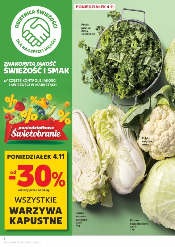 Kaufland - gazetka promocyjna Oferta Kaufland od środy 30.10 do środy 06.11 - strona 6