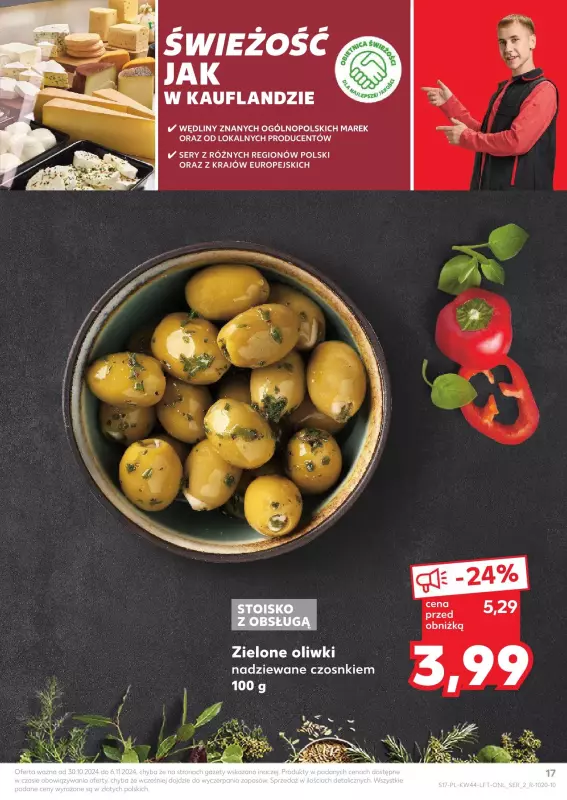 Kaufland - gazetka promocyjna Oferta Kaufland od środy 30.10 do środy 06.11 - strona 17