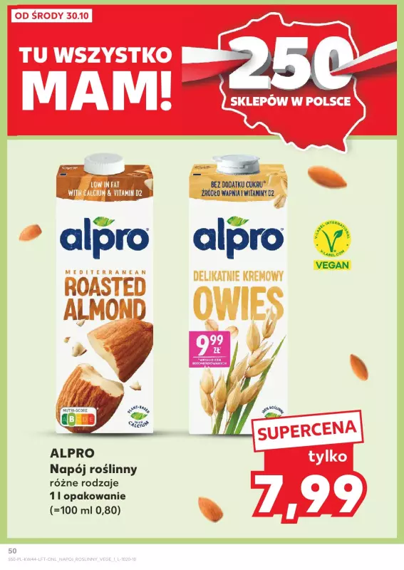 Kaufland - gazetka promocyjna Oferta Kaufland od środy 30.10 do środy 06.11 - strona 50