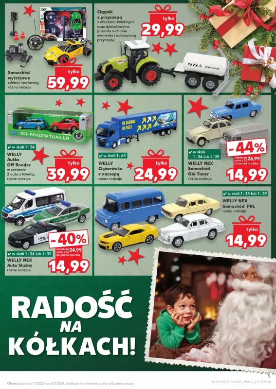 Kaufland - gazetka promocyjna Kaufland - Mikołajki piękne jak z bajki! od czwartku 07.11 do piątku 06.12 - strona 5