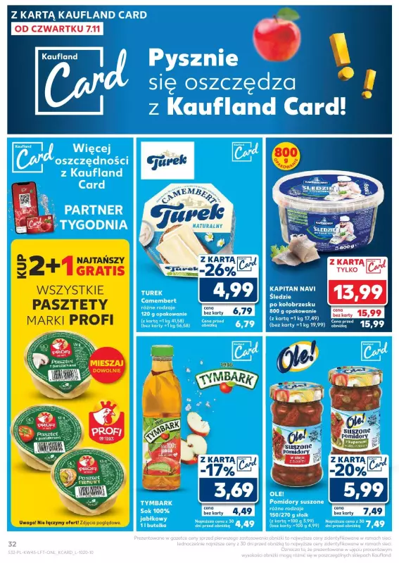 Kaufland - gazetka promocyjna Oferta Kaufland od czwartku 07.11 do środy 13.11 - strona 32