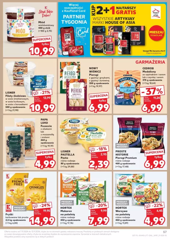 Kaufland - gazetka promocyjna Oferta Kaufland od czwartku 07.11 do środy 13.11 - strona 57