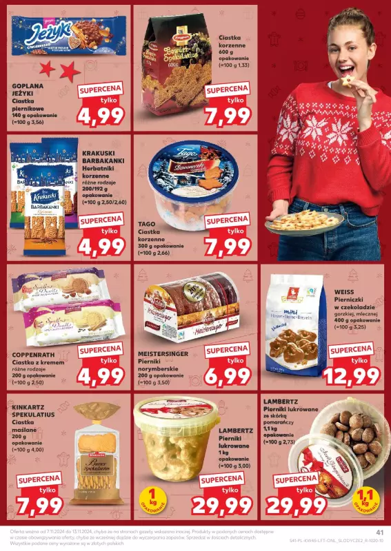 Kaufland - gazetka promocyjna Oferta Kaufland od czwartku 07.11 do środy 13.11 - strona 41