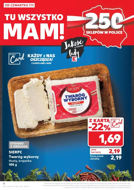 Kaufland - gazetka promocyjna Oferta Kaufland od czwartku 07.11 do środy 13.11 - strona 18