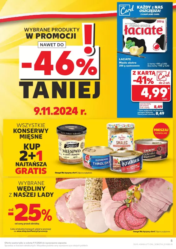 Kaufland - gazetka promocyjna Oferta Kaufland od czwartku 07.11 do środy 13.11 - strona 5