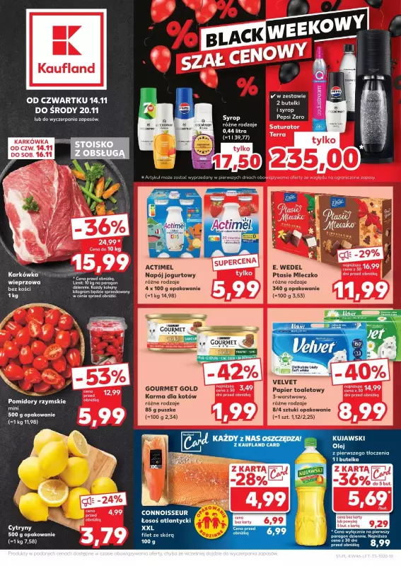 Kaufland - gazetka promocyjna Oferta Kaufland  do środy 20.11