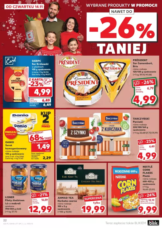 Kaufland - gazetka promocyjna Oferta Kaufland  do środy 20.11 - strona 22