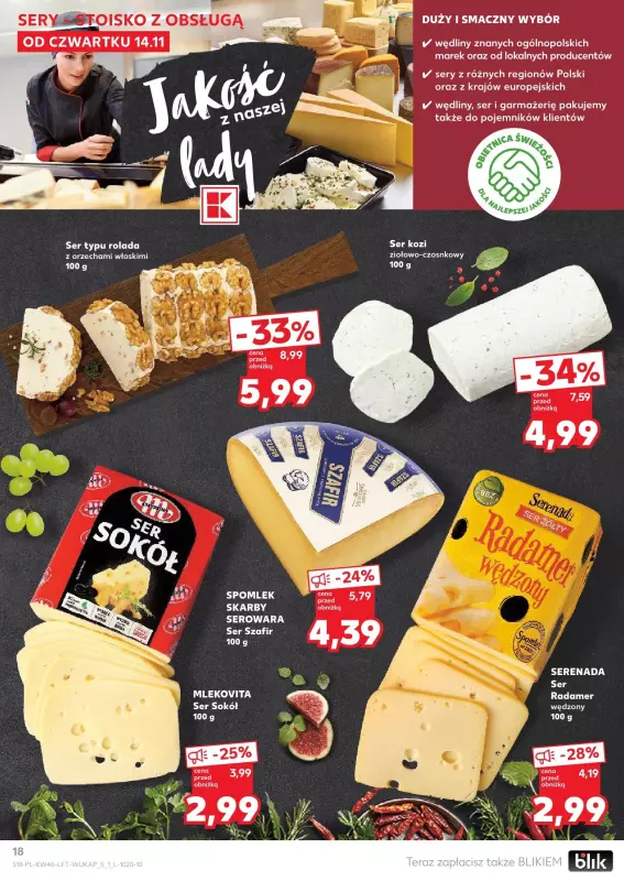 Kaufland - gazetka promocyjna Oferta Kaufland  do środy 20.11 - strona 18