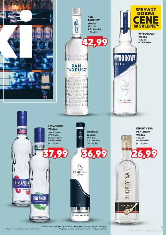 Kaufland - gazetka promocyjna Barek Kauflandu  do środy 27.11 - strona 3