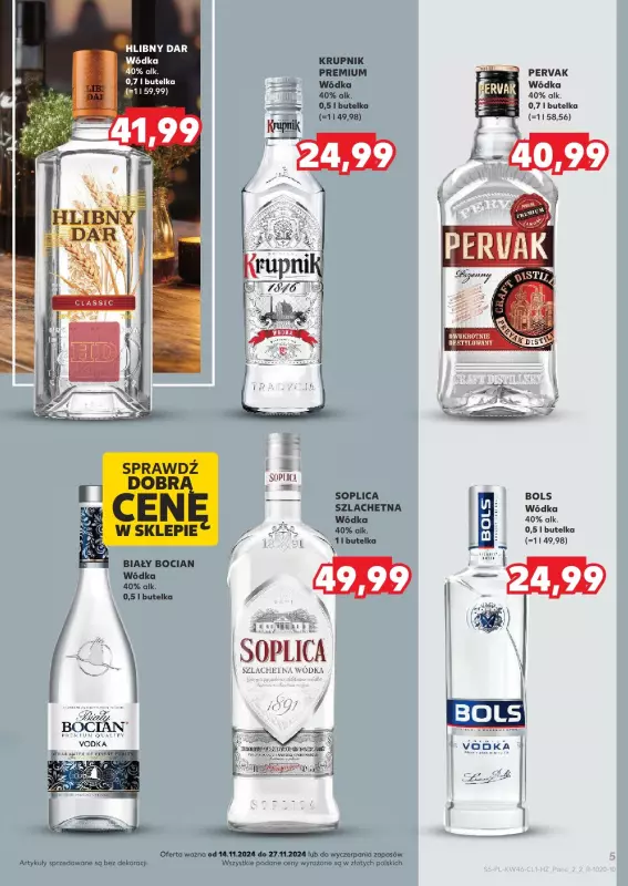 Kaufland - gazetka promocyjna Barek Kauflandu  do środy 27.11 - strona 5