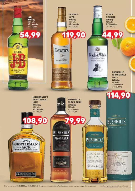 Kaufland - gazetka promocyjna Barek Kauflandu  do środy 27.11 - strona 11