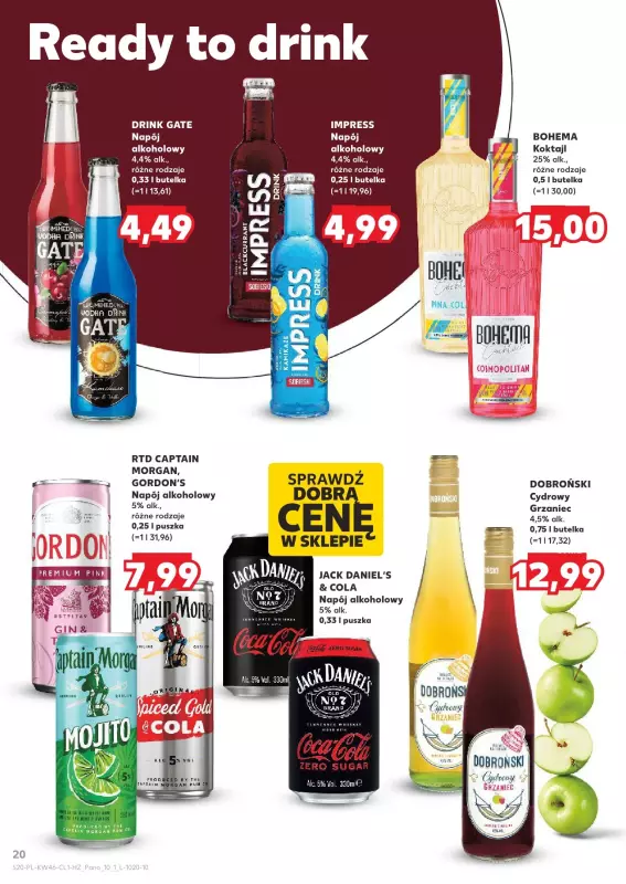 Kaufland - gazetka promocyjna Barek Kauflandu  do środy 27.11 - strona 20