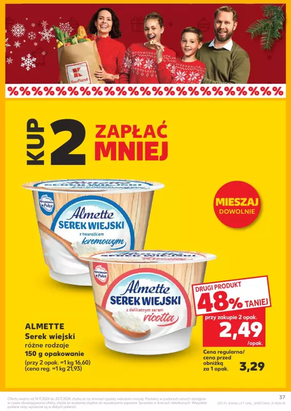 Kaufland - gazetka promocyjna Oferta Kaufland od czwartku 14.11 do środy 20.11 - strona 37