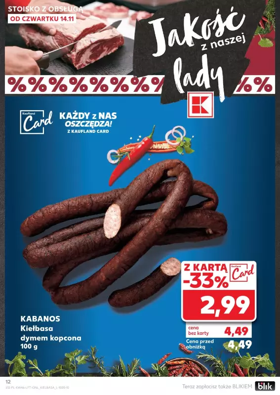 Kaufland - gazetka promocyjna Oferta Kaufland od czwartku 14.11 do środy 20.11 - strona 12