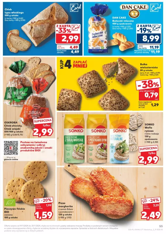 Kaufland - gazetka promocyjna Oferta Kaufland od czwartku 14.11 do środy 20.11 - strona 55