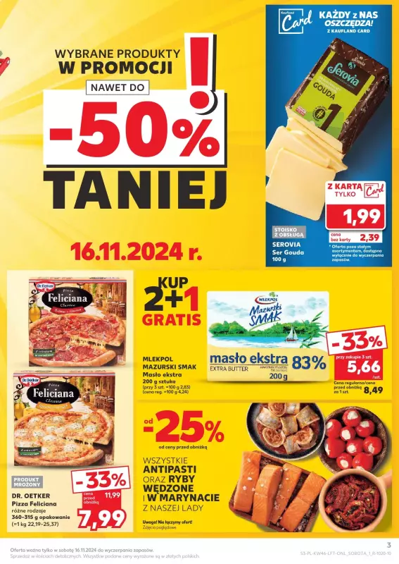 Kaufland - gazetka promocyjna Oferta Kaufland od czwartku 14.11 do środy 20.11 - strona 3