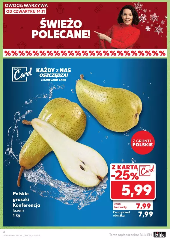 Kaufland - gazetka promocyjna Oferta Kaufland od czwartku 14.11 do środy 20.11 - strona 8