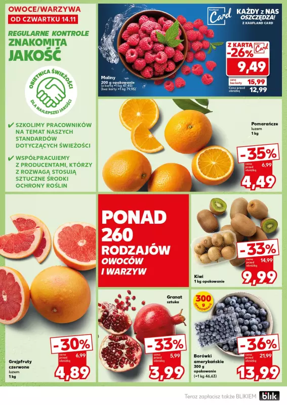 Kaufland - gazetka promocyjna Mocny Start od poniedziałku 18.11 do środy 20.11 - strona 8