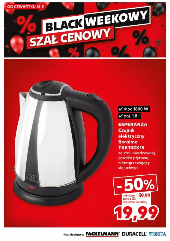 Kaufland - gazetka promocyjna Oferta Kaufland - Non Food od czwartku 14.11 do środy 20.11 - strona 10