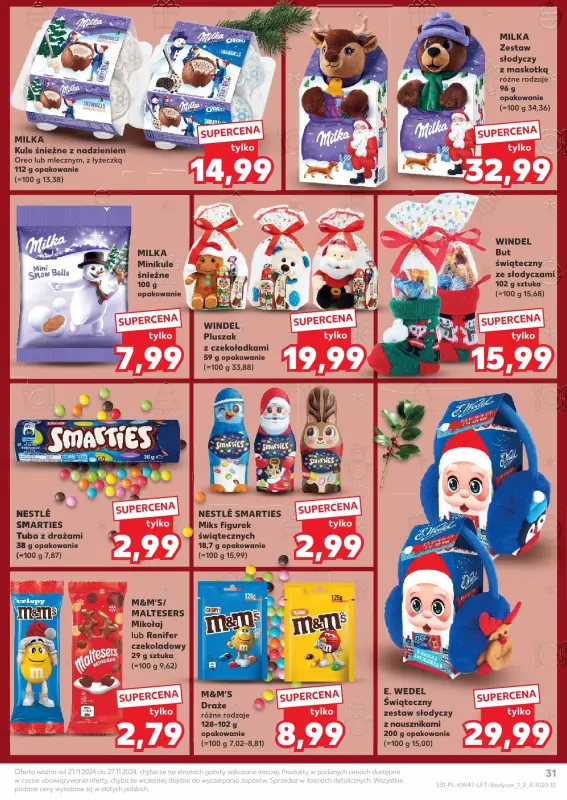 Kaufland - gazetka promocyjna Oferta Kaufland  do środy 27.11 - strona 31