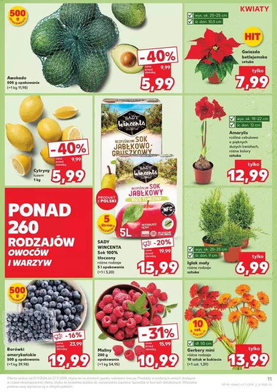 Kaufland - gazetka promocyjna Oferta Kaufland  do środy 27.11 - strona 11