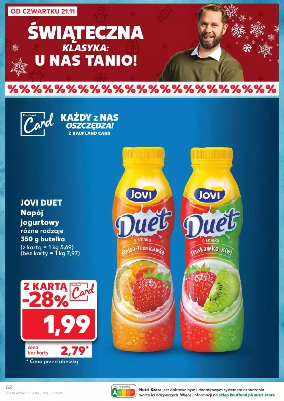 Kaufland - gazetka promocyjna Oferta Kaufland  do środy 27.11 - strona 52