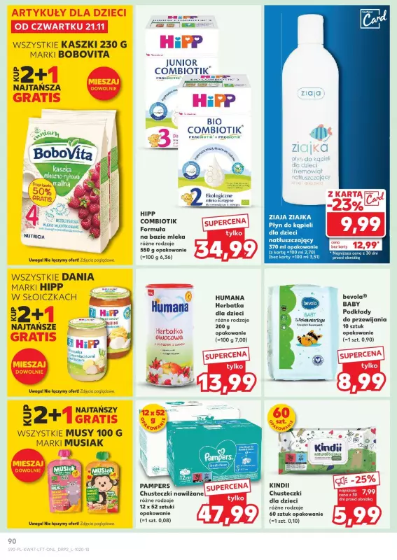 Kaufland - gazetka promocyjna Oferta Kaufland od czwartku 21.11 do środy 27.11 - strona 90