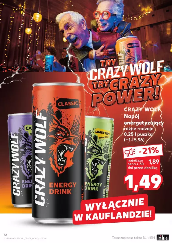 Kaufland - gazetka promocyjna Oferta Kaufland od czwartku 21.11 do środy 27.11 - strona 72