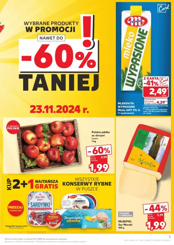 Kaufland - gazetka promocyjna Oferta Kaufland od czwartku 21.11 do środy 27.11 - strona 3